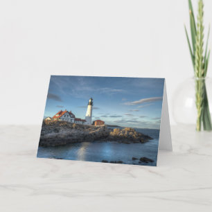 Lighthouses Portland Head Light Lighthouse Card