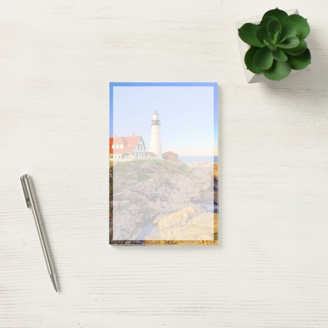 Lighthouses | Rockport Lighthouse Maine Post-it Notes (Office)