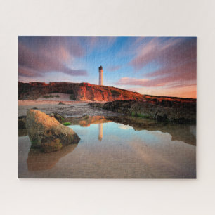 Lighthouses Sea-Light Lossiemouth Scotland Jigsaw Puzzle