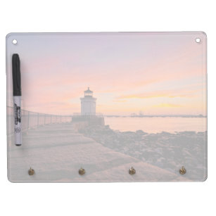 Lighthouses   South Portland, Maine Dry Erase Board With Key Ring Holder