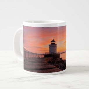 Lighthouses   South Portland, Maine Large Coffee Mug