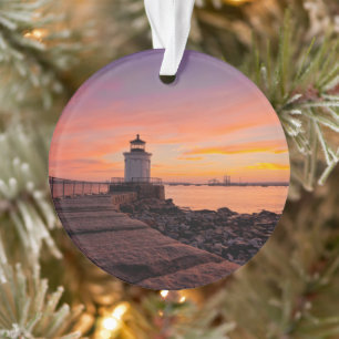 Lighthouses   South Portland, Maine Ornament