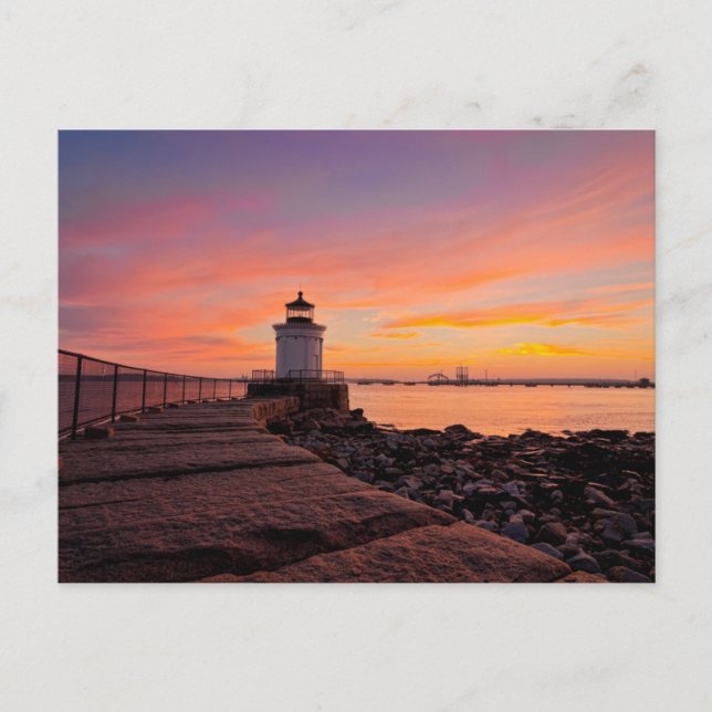 Lighthouses | South Portland, Maine Postcard (Front)