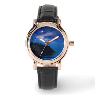 Lighthouses   Starry Night Lighthouse Watch