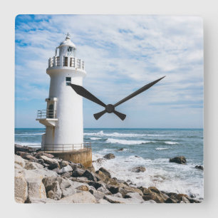Lighthouses Toyohashi City Lighthouse Square Wall Clock
