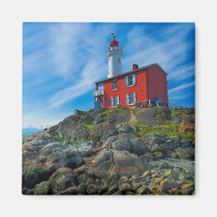 Lighthouses Victoria Harbour Vancouver Island Magnet