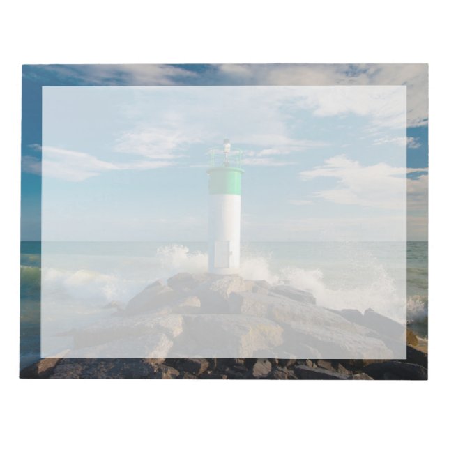 Lighthouses | Wellington Ontario Canada Notepad (Front)
