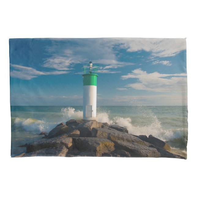 Lighthouses | Wellington Ontario Canada Pillowcase (Front)