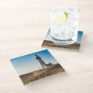Lighthouses   Yaquina Head Lighthouse Oregon Glass Coaster