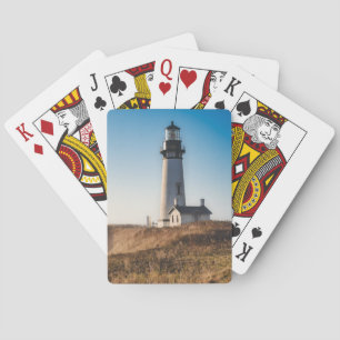 Lighthouses Yaquina Head Lighthouse Oregon Playing Cards
