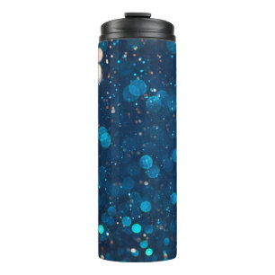 Lighting bokeh background thermal tumbler