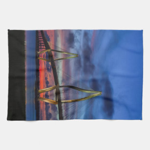 Lighting It Up Tea Towel