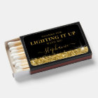 Lighting It Up Thank You Personalised Party Favour