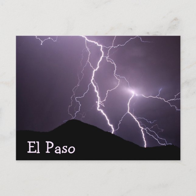 Lighting Mountain Postcard (Front)