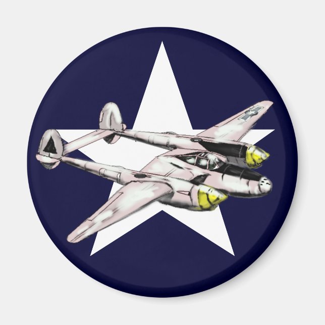 Lighting P38 Magnet (Front)