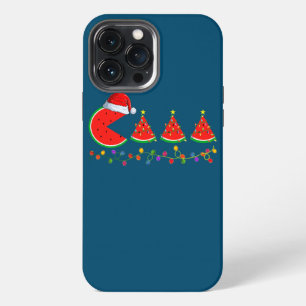 Lighting Santa Watermelon Xmas Tree Christmas In iPhone 13 Pro Max Case