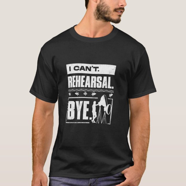 Lighting Tech Light Guy Lighting Technician Rehers T-Shirt (Front)