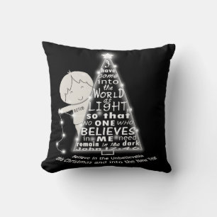 Lighting the Tree Cushion