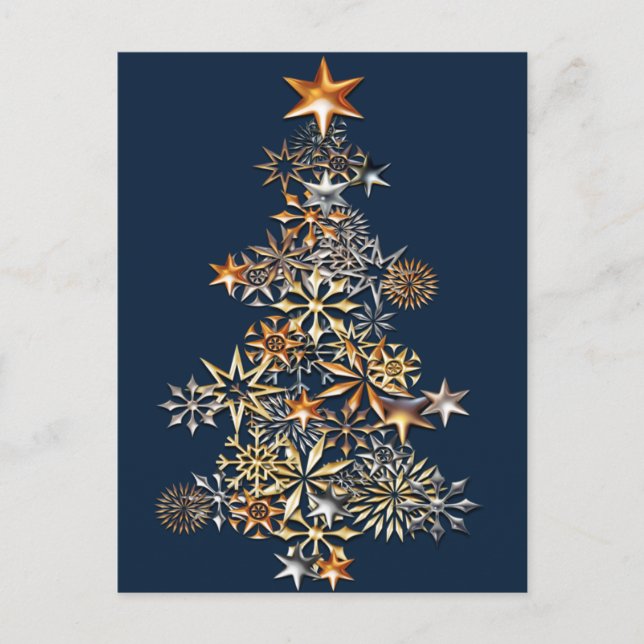 Lighting the Tree Postcard (Front)