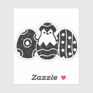 Lightly Black Baby Chicken & Egg For Easter Day