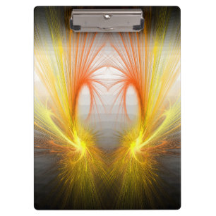 Lightning abstract - cool fractal  clipboard