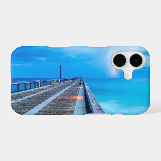 Lightning At Navarre Beach Pier (Back (Horizontal))