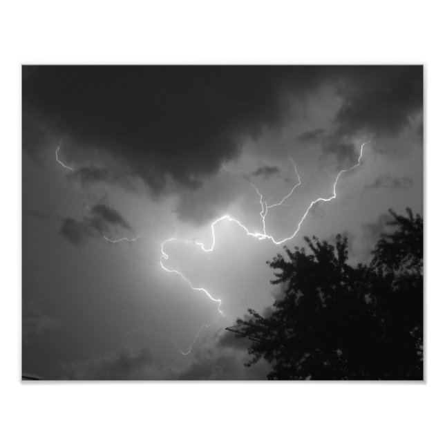 Lightning Bolt 11x14 Photo Print (Front)