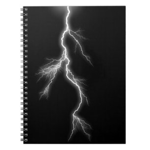 Lightning Bolt, Black Sky Notebook