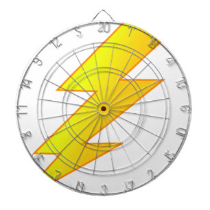 lightning bolt dartboard