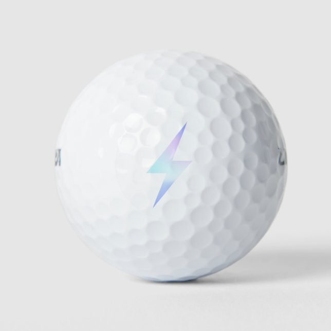 Lightning Bolt Golf Balls (Front)