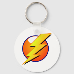 Lightning Bolt Key Chain