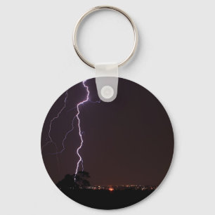 Lightning Bolt Key Ring
