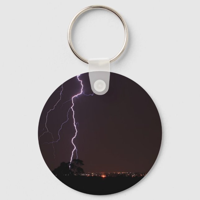 Lightning Bolt Key Ring (Front)