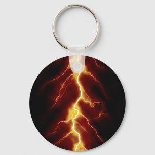 Lightning Bolt Key Ring