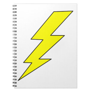 Lightning Bolt Notebook