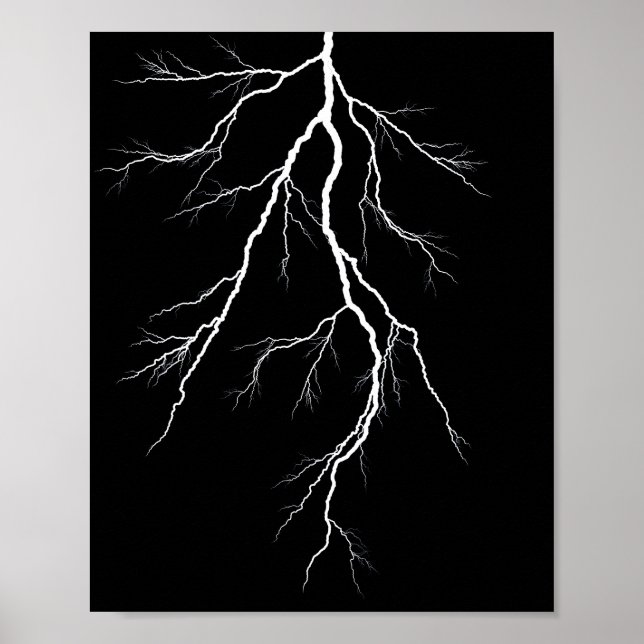Lightning bolt☔ poster (Front)