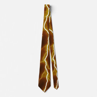 Lightning Bolt - Sepia Tie