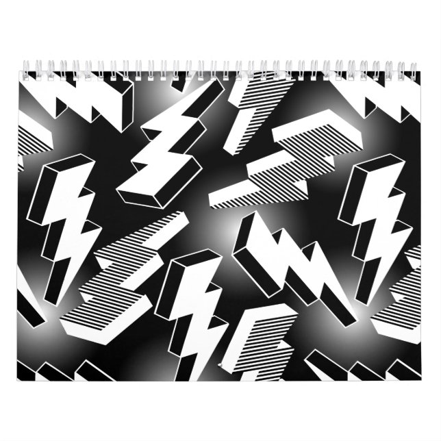 Lightning Bolts Calendar (Cover)