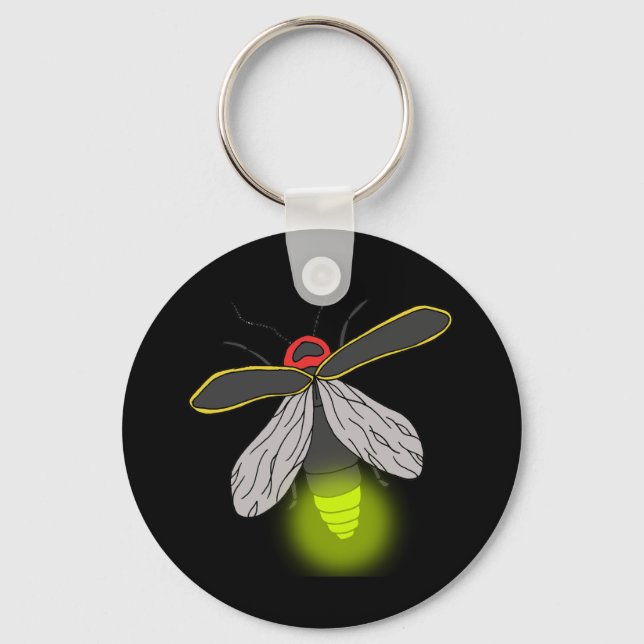 lightning bug flight lit key ring (Front)