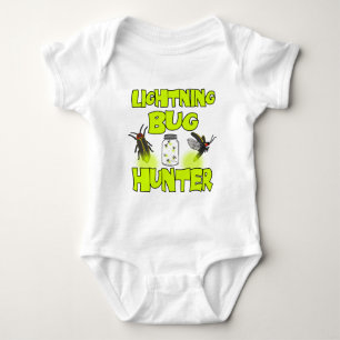 lightning bug hunter baby bodysuit