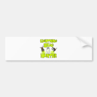 lightning bug hunter bumper sticker