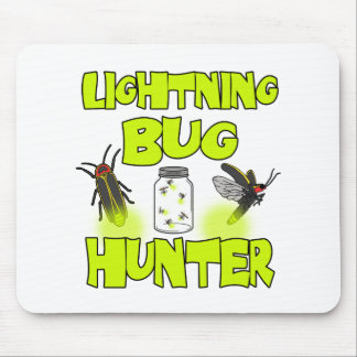 lightning bug hunter mouse pad