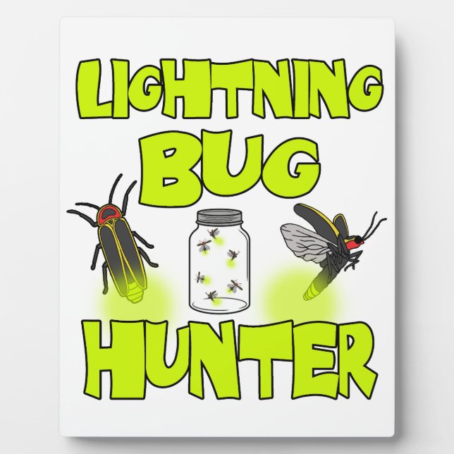 lightning bug hunter plaque (Front)
