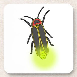 lightning bug lit coaster