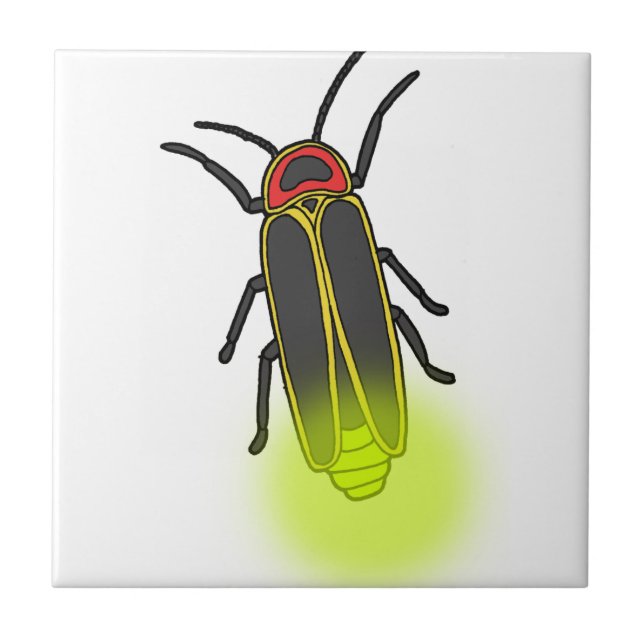lightning bug lit tile (Front)