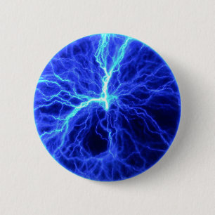 Lightning Creation 6 Cm Round Badge