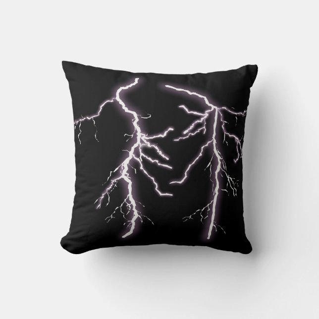 Lightning Cushion (Front)
