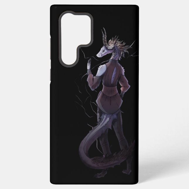 Lightning Dragon Samsung Galaxy S22 Ultra Case (Back)