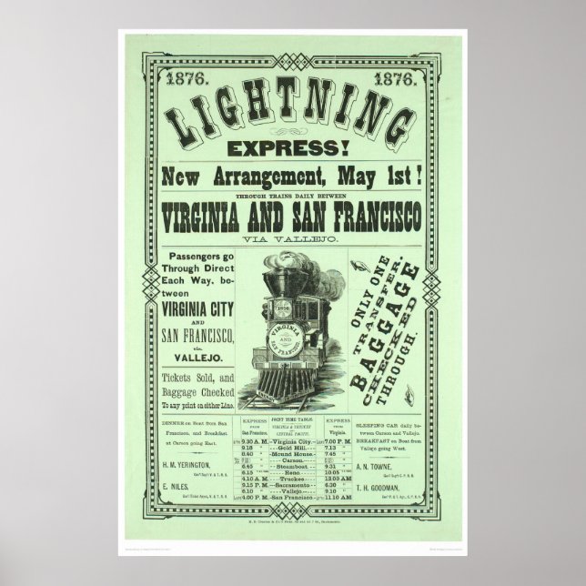 Lightning Express! (1831A) Poster (Front)