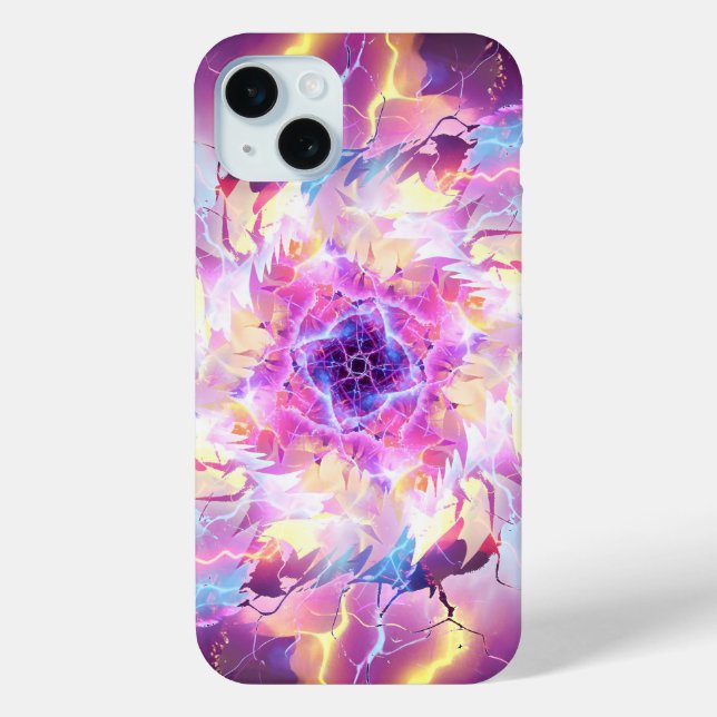 Lightning Fire Ball Blast Case-Mate iPhone Case (Back)